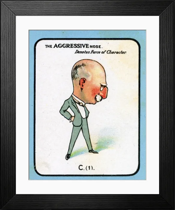 Framed Print : The Nose Game - Aggressive Nose C1 Framed Print : The Nose Game - Aggressive Nose C1