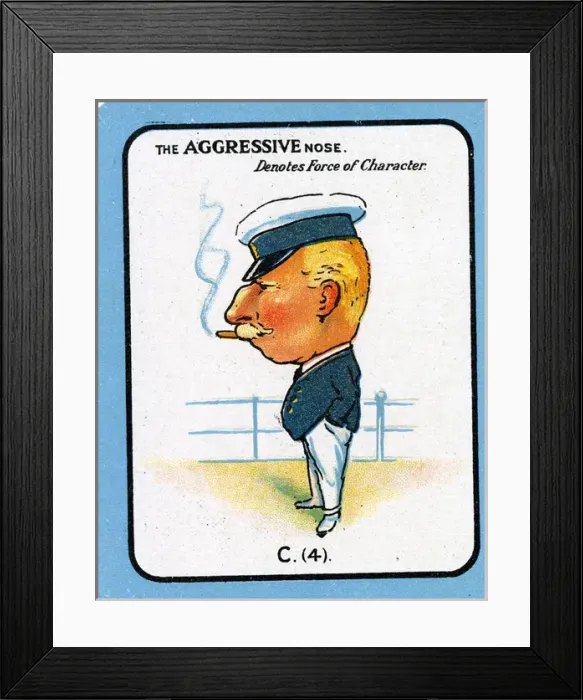 Framed Print : The Nose Game - Aggressive Nose C4