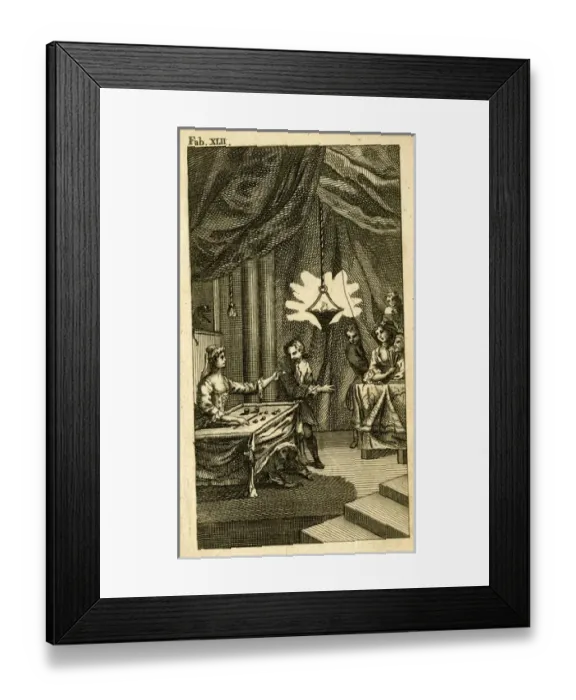 Framed Print : Gaming table at a club Framed Print : Gaming table at a club