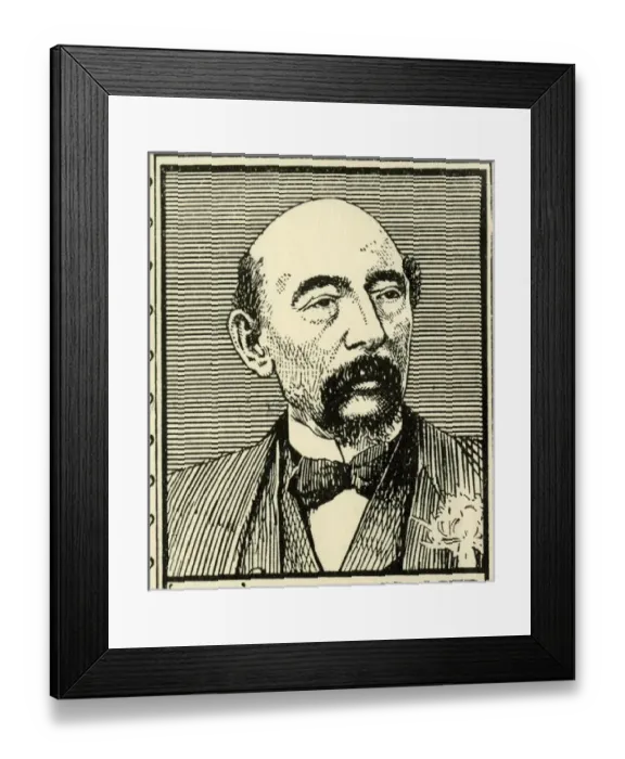 Framed Print : George Sanger, English showman and circus proprietor Framed Print : George Sanger, English showman and circus proprietor