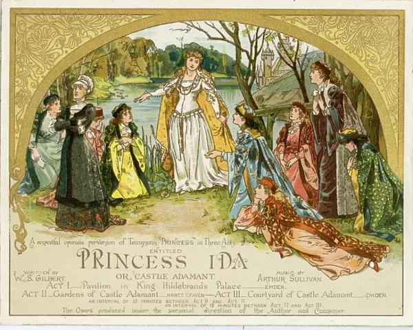 Programme design, Gilbert & Sullivan, Princess Ida