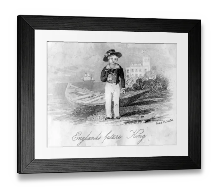 Framed Print : Prince Edward as a boy in a sailor suit Framed Print : Prince Edward as a boy in a sailor suit