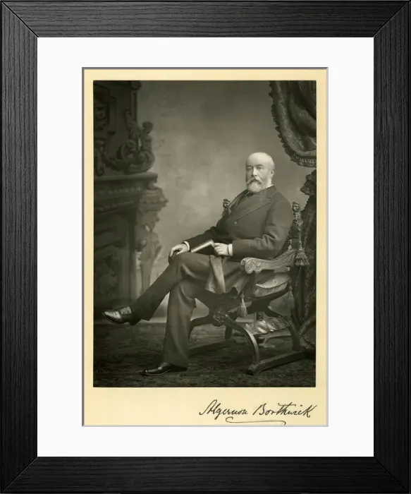 Framed Print : Sir Algernon Borthwick Framed Print : Sir Algernon Borthwick