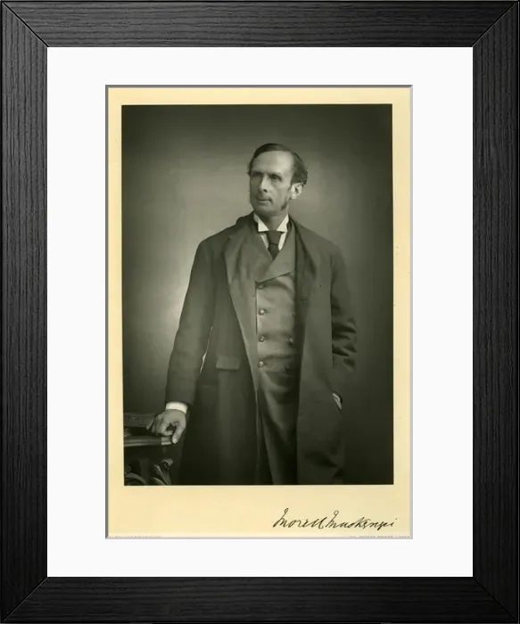 Framed Print : Sir Morell Mackenzie, English laryngologist Framed Print : Sir Morell Mackenzie, English laryngologist