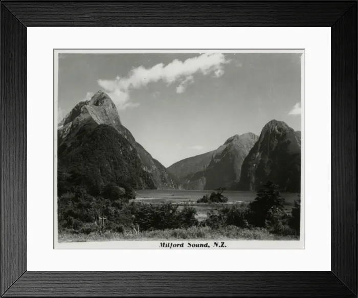 Framed Print : Milford Sound, New Zealand Framed Print : Milford Sound, New Zealand