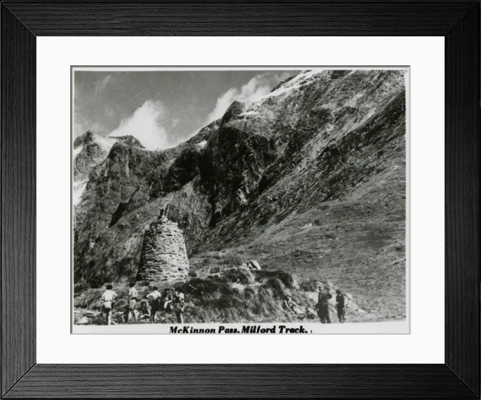Framed Print : Milford Track, New Zealand -- McKinnon Pass Framed Print : Milford Track, New Zealand -- McKinnon Pass