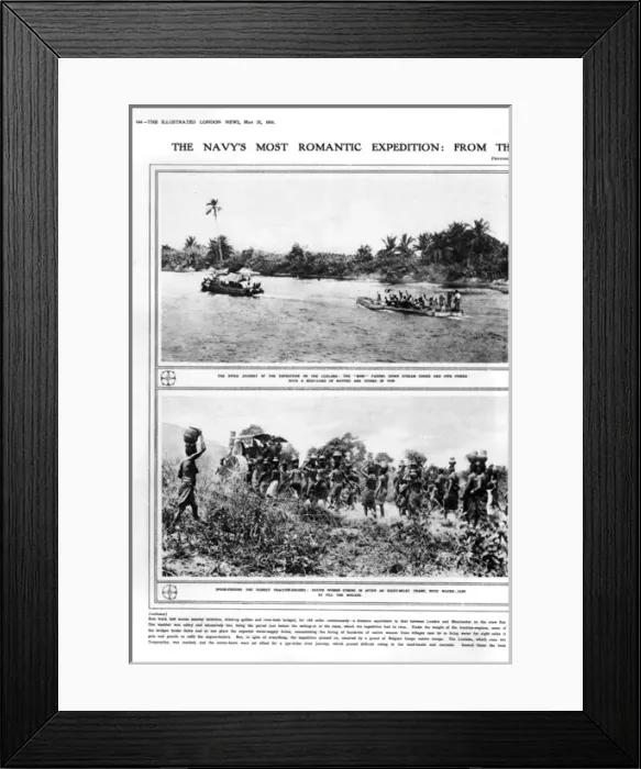 Framed Print : From the Thames to Lake Tanganyika by river, sea and land Framed Print : From the Thames to Lake Tanganyika by river, sea and land