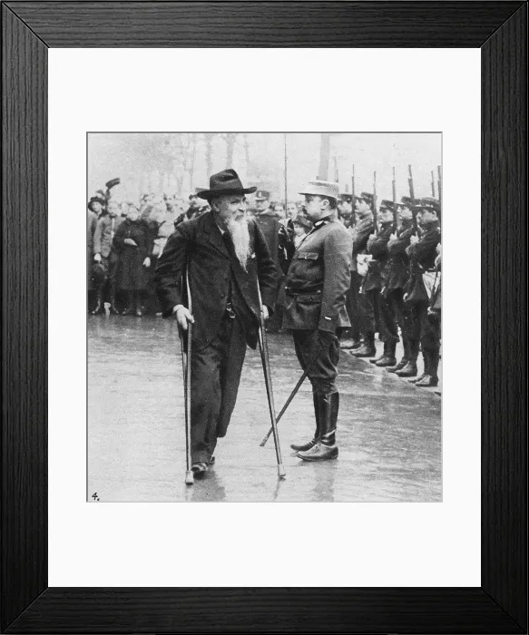 Framed Print : General Ricciotti Garibaldi in Paris Framed Print : General Ricciotti Garibaldi in Paris