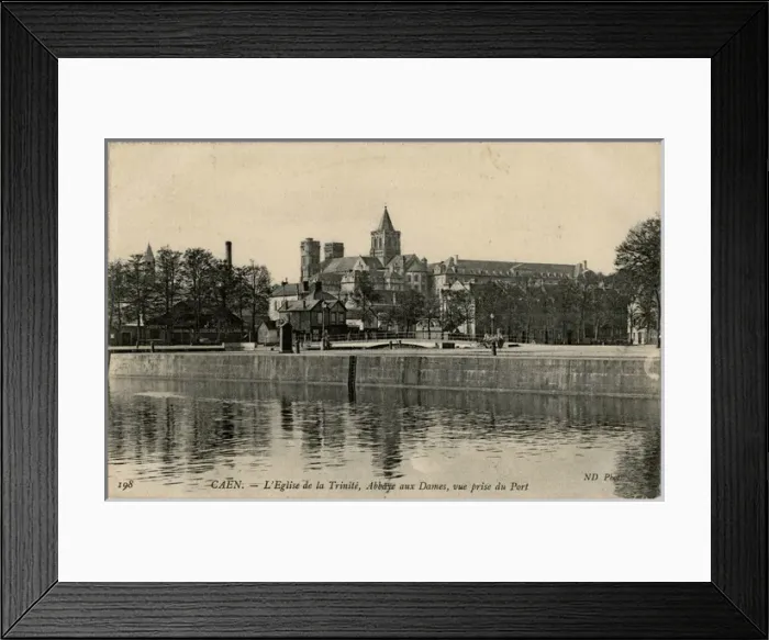 Framed Print : Caen, France - Trinity Church and Abbey Framed Print : Caen, France - Trinity Church and Abbey