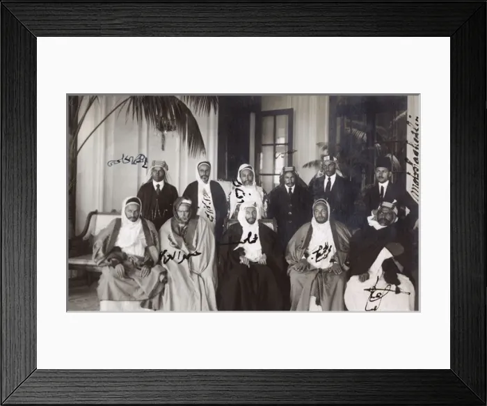 Framed Print : Yemeni Delegation - Official Visit to Naples, Italy Framed Print : Yemeni Delegation - Official Visit to Naples, Italy