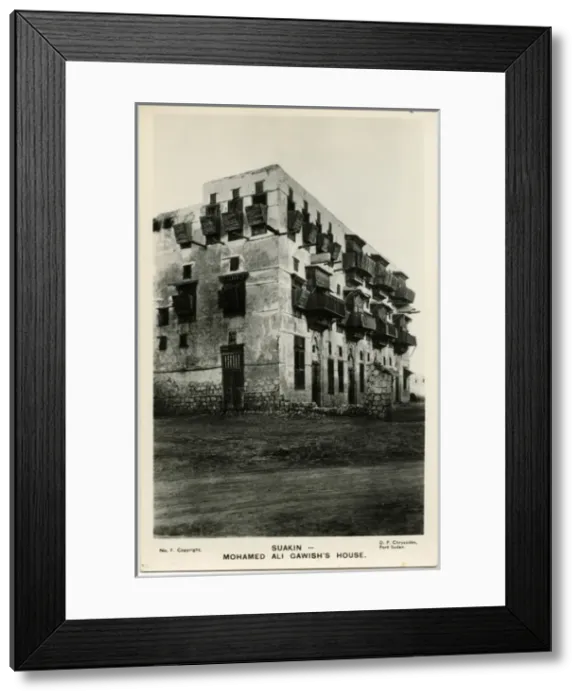 Framed Print : Buildings in Sawakin (Suakin) - north-eastern Sudan Framed Print : Buildings in Sawakin (Suakin) - north-eastern Sudan