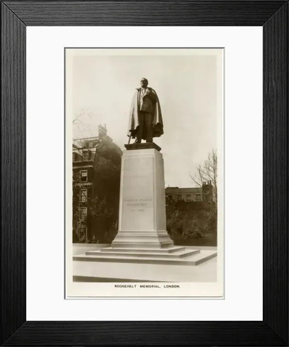 Framed Print : Roosevelt Memorial, London Framed Print : Roosevelt Memorial, London