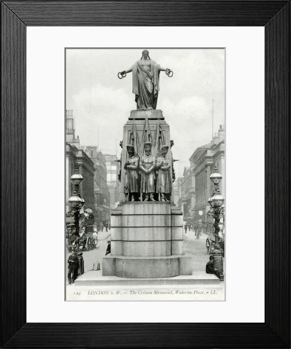 Framed Print : The Crimea Memorial, Waterloo Place, London Framed Print : The Crimea Memorial, Waterloo Place, London