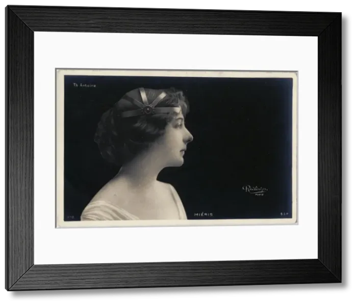 Framed Print : Mieris - French Belle Epoque Stage Actress Framed Print : Mieris - French Belle Epoque Stage Actress