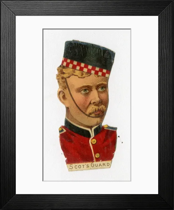 Framed Print : Victorian Scrap -- Scots Guard Framed Print : Victorian Scrap -- Scots Guard