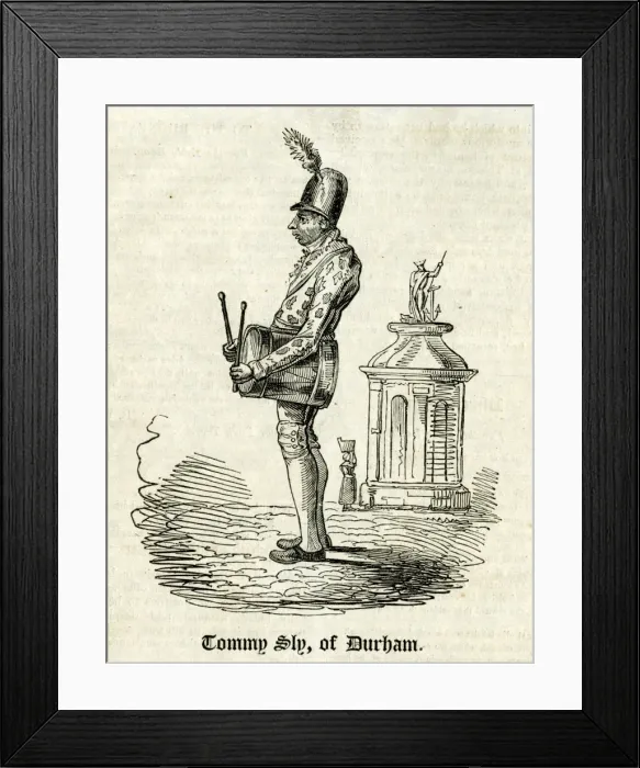Framed Print : Tommy Sly of Durham Framed Print : Tommy Sly of Durham