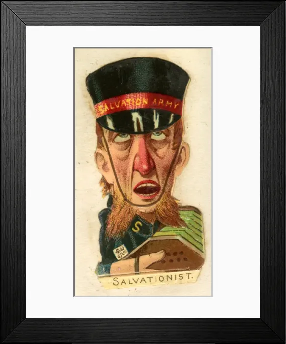 Framed Print : Victorian Scrap -- Salvationist Framed Print : Victorian Scrap -- Salvationist