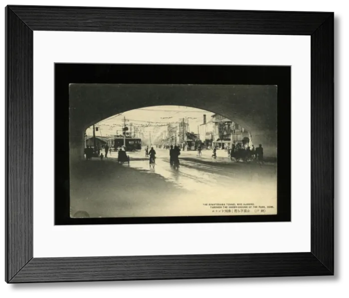 Framed Print : Minatogawa Tunnel, Kobe, Japan Framed Print : Minatogawa Tunnel, Kobe, Japan