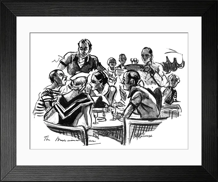 Framed Print : Enjoying aperitifs at the Miramar bar, Cannes Framed Print : Enjoying aperitifs at the Miramar bar, Cannes