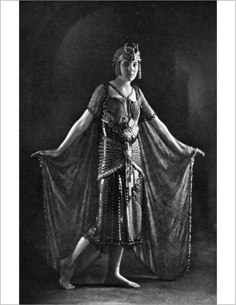 Mary Henniker-Heaton in fancy dress as Egypt