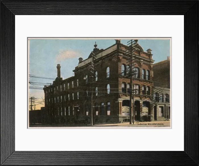 Framed Print : British Welcome League HQ, Toronto, Canada Framed Print : British Welcome League HQ, Toronto, Canada