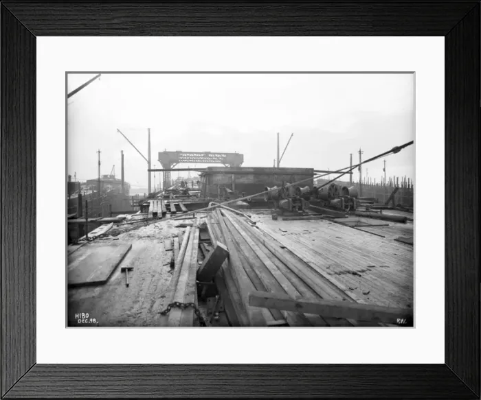 Framed Print : Harland & Wolff Collection - National Museums NI Framed Print : Harland & Wolff Collection - National Museums NI