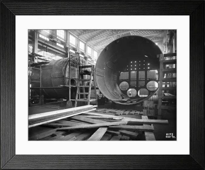 Framed Print : Harland & Wolff Collection - National Museums NI Framed Print : Harland & Wolff Collection - National Museums NI