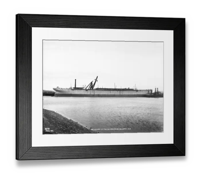 Framed Print : Harland & Wolff Collection - National Museums NI Framed Print : Harland & Wolff Collection - National Museums NI