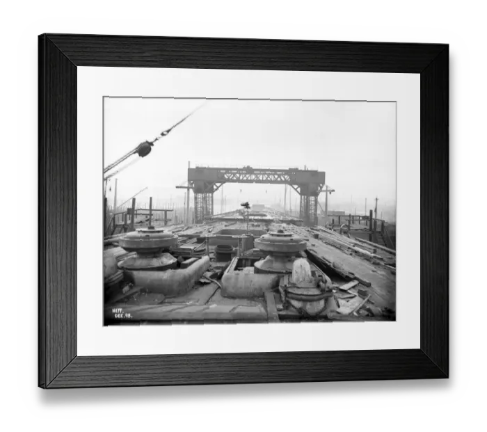 Framed Print : Harland & Wolff Collection - National Museums NI Framed Print : Harland & Wolff Collection - National Museums NI