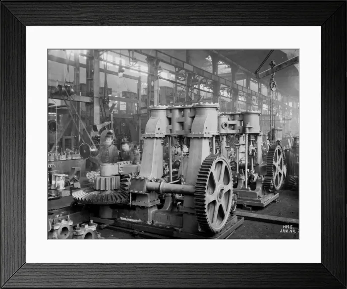 Framed Print : Harland & Wolff Collection - National Museums NI Framed Print : Harland & Wolff Collection - National Museums NI