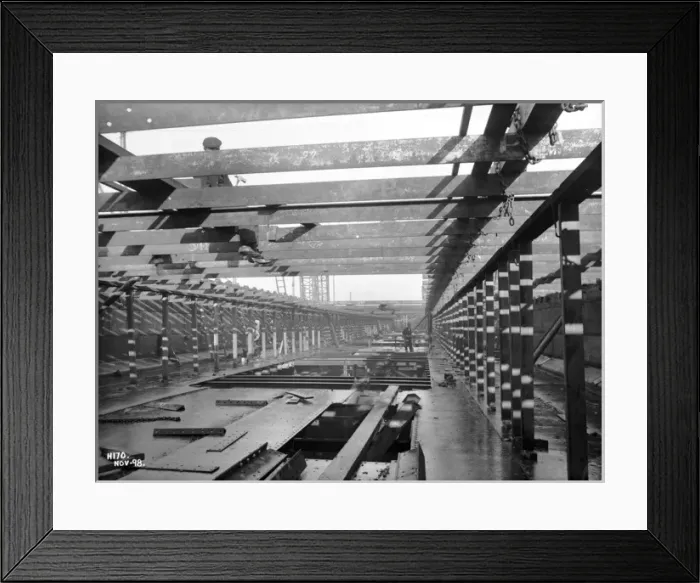Framed Print : Harland & Wolff Collection - National Museums NI Framed Print : Harland & Wolff Collection - National Museums NI