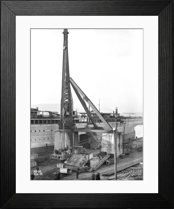 Framed Print : Harland & Wolff Collection - National Museums NI Framed Print : Harland & Wolff Collection - National Museums NI