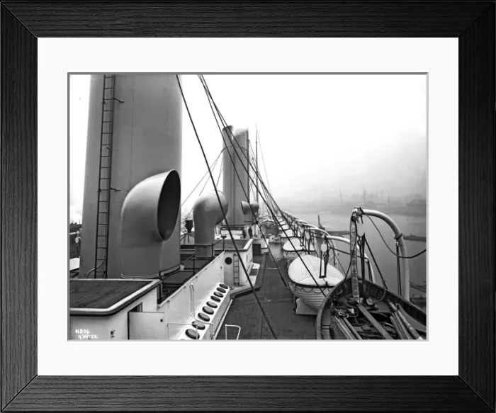 Framed Print : Harland & Wolff Collection - National Museums NI Framed Print : Harland & Wolff Collection - National Museums NI