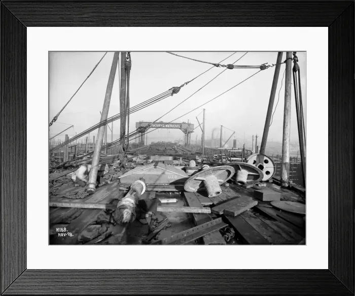 Framed Print : Harland & Wolff Collection - National Museums NI Framed Print : Harland & Wolff Collection - National Museums NI