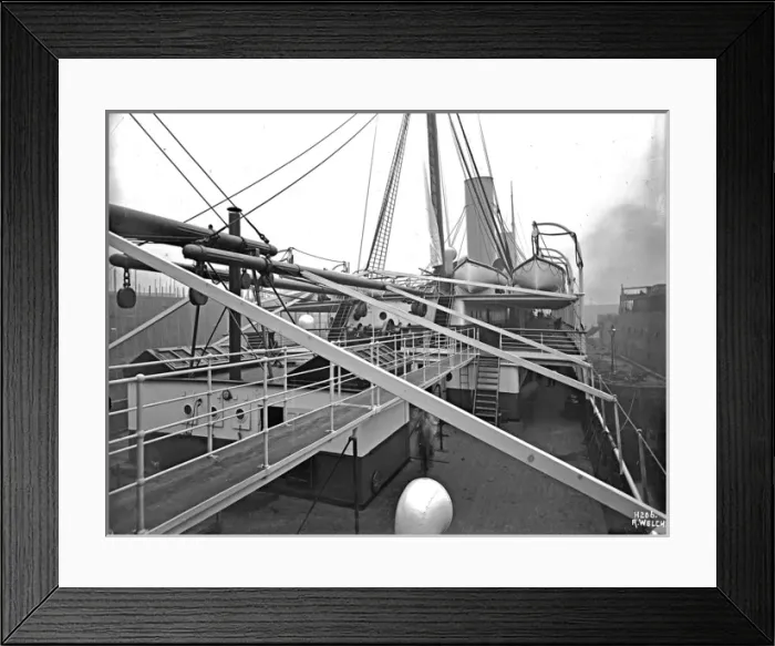 Framed Print : Harland & Wolff Collection - National Museums NI Framed Print : Harland & Wolff Collection - National Museums NI