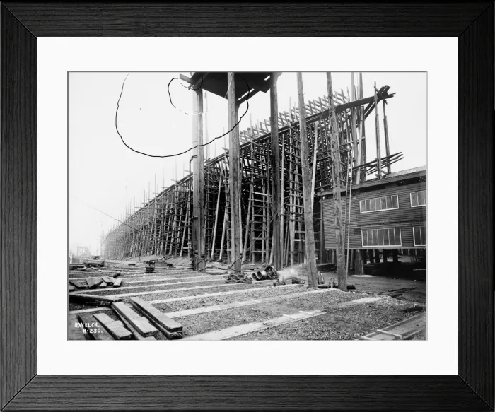 Framed Print : Harland & Wolff Collection - National Museums NI Framed Print : Harland & Wolff Collection - National Museums NI