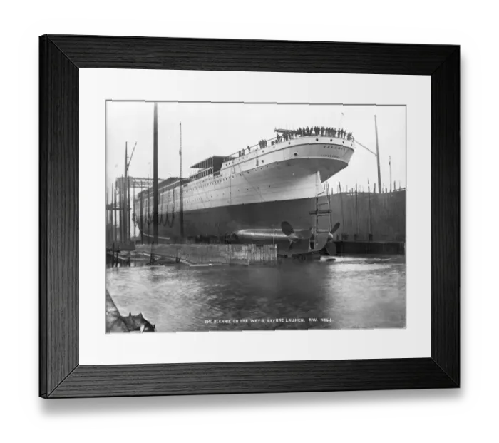Framed Print : Harland & Wolff Collection - National Museums NI Framed Print : Harland & Wolff Collection - National Museums NI