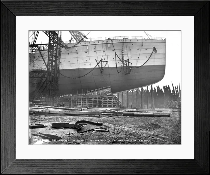 Framed Print : Harland & Wolff Collection - National Museums NI Framed Print : Harland & Wolff Collection - National Museums NI