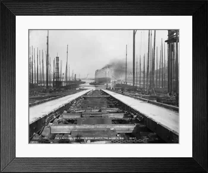 Framed Print : Harland & Wolff Collection - National Museums NI Framed Print : Harland & Wolff Collection - National Museums NI