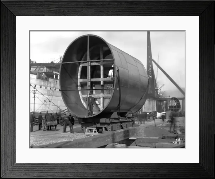 Framed Print : Harland & Wolff Collection - National Museums NI Framed Print : Harland & Wolff Collection - National Museums NI