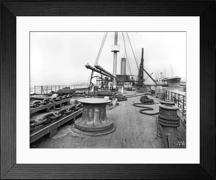 Framed Print : Harland & Wolff Collection - National Museums NI Framed Print : Harland & Wolff Collection - National Museums NI