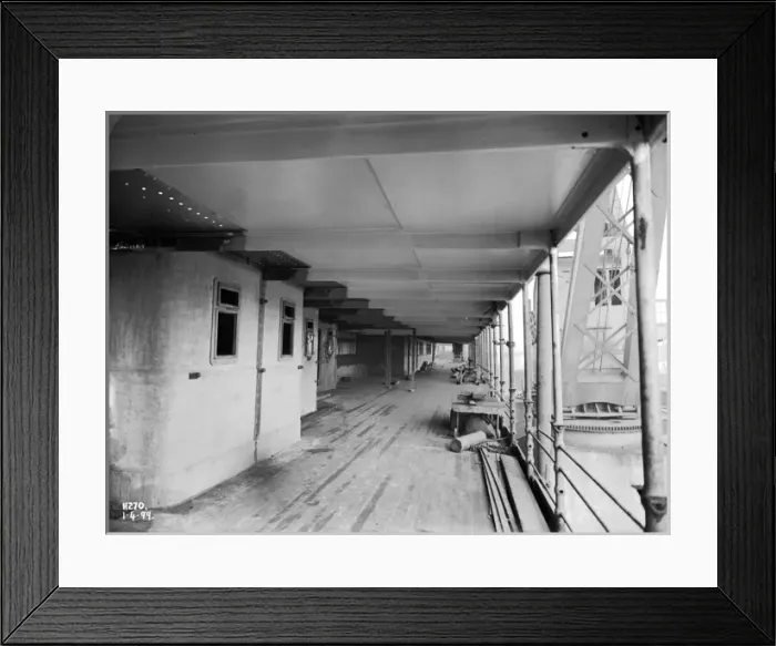 Framed Print : Harland & Wolff Collection - National Museums NI Framed Print : Harland & Wolff Collection - National Museums NI