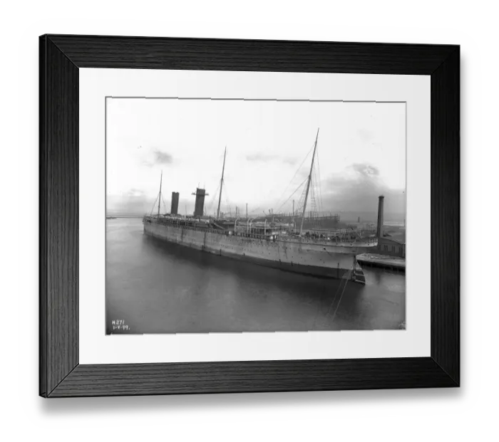 Framed Print : Harland & Wolff Collection - National Museums NI Framed Print : Harland & Wolff Collection - National Museums NI