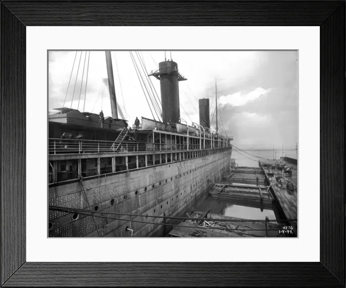 Framed Print : Harland & Wolff Collection - National Museums NI Framed Print : Harland & Wolff Collection - National Museums NI