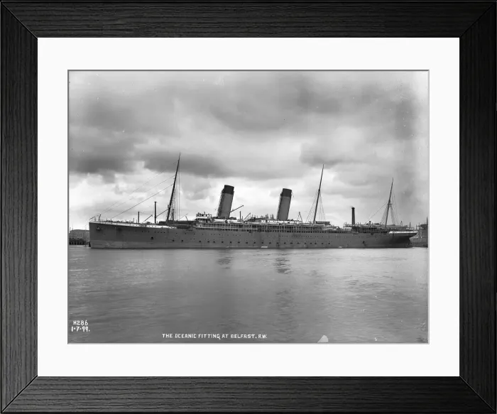 Framed Print : Harland & Wolff Collection - National Museums NI Framed Print : Harland & Wolff Collection - National Museums NI