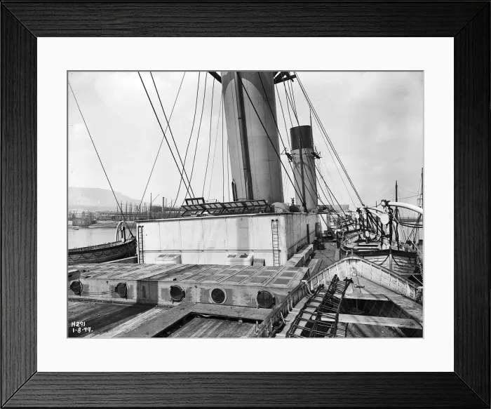 Framed Print : Harland & Wolff Collection - National Museums NI Framed Print : Harland & Wolff Collection - National Museums NI