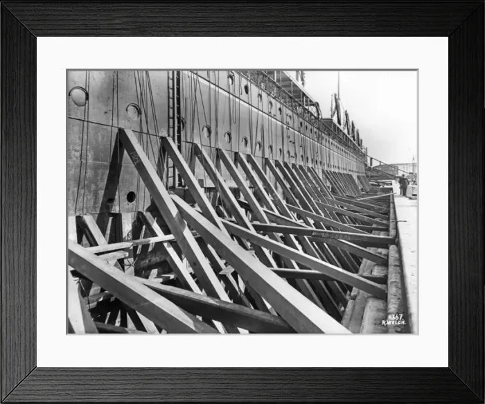 Framed Print : Harland & Wolff Collection - National Museums NI Framed Print : Harland & Wolff Collection - National Museums NI