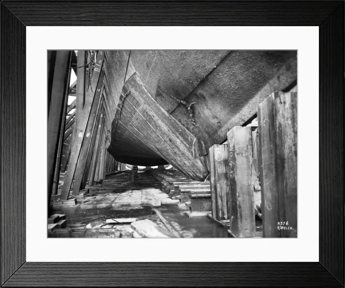 Framed Print : Harland & Wolff Collection - National Museums NI Framed Print : Harland & Wolff Collection - National Museums NI