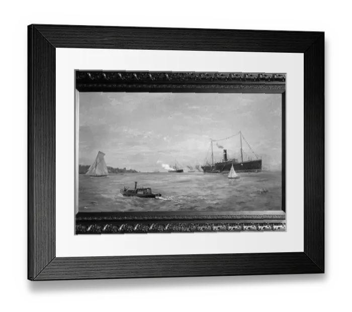 Framed Print : Harland & Wolff Collection - National Museums NI