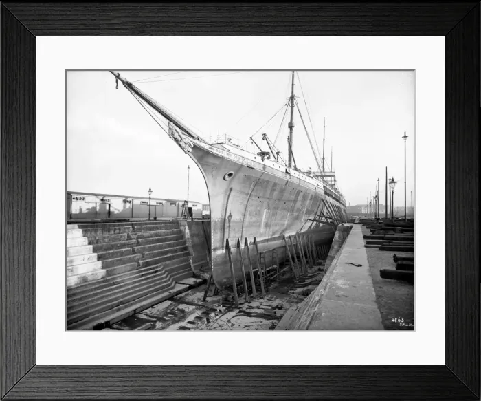 Framed Print : Harland & Wolff Collection - National Museums NI Framed Print : Harland & Wolff Collection - National Museums NI